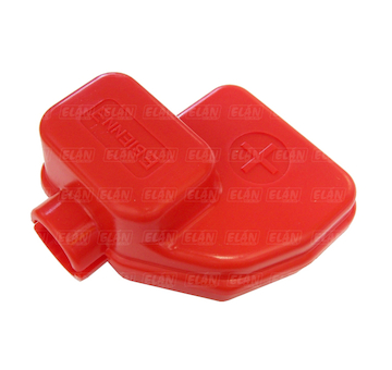Krytka pólu autobaterie PVC - rudá  BF IK07 R