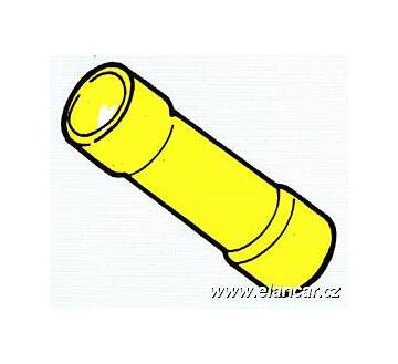 Spojovací dutinka žlutá-100Ks