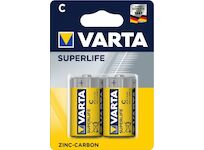 Baterie - Varta 2014 Superlife C R14 ( blistr 2ks ) malý buřt
