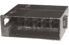 Konektor UNI ISO 10-pinový protikus bez kabelů (25007), STM 25008