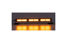 LED světelná alej, 18x LED 1W, oranžová 500mm, ECE R10, STM KF755-3