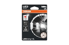 Osram LED W5W 12V W2.1x9.5d OS 2825DRP-02B 6000K červená