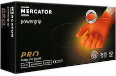 Pracovní rukavice Power GRIP - oranžové vel. XXL - 50 ks