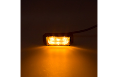 SLIM výstražné LED světlo vnější, oranžové, 12-24V, ECE R65, STM KF003EM5W