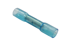 Spojovací dutinka - modrá - 2 mm - s lepidlem - 100 kusů