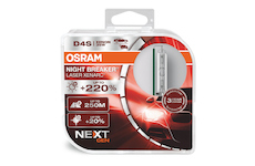Xenonová výbojka D4S Osram Xenarc Night Breaker Laser +220% 12V 35W P32d-5 2ks
