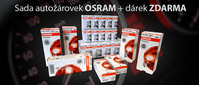 Autožárovky OSRAM 100 kusů + Dárek ZDARMA 