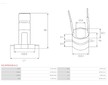 Snímací kroužek alternátoru AS-PL ASL9056S (BULK)