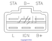 Regulátor napětí alternátoru Miscellaneous rs5155