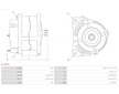 Alternátor AS-PL A1064S