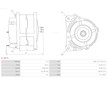 Alternátor AS-PL A1087S
