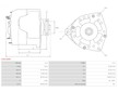 Alternátor AS-PL A9018 SR - Repas