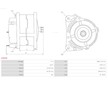 Alternátor AS-PL A9056