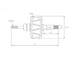 Cívka rotoru alternátoru AS-PL AR5050S