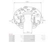 Diodový blok s víkem AS-PL ARC1049