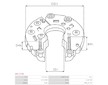 Diodový blok s víkem AS-PL ARC3174S