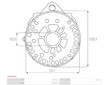Víko alternátoru AS-PL ABR6040S