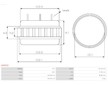 Stator alternátoru AS-PL AS0010