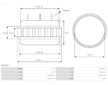 Stator alternátoru AS-PL AS0043