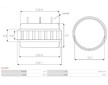 Stator alternátoru s víkem AS-PL AS1004