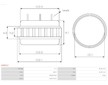 Stator alternátoru AS-PL AS6012