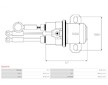 Pomocný spínač startéru AS-PL SS0297S