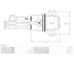 Pomocný spínač startéru AS-PL SS9237S