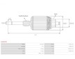 Rotor startéru AS-PL SA6032S