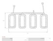 Stator startéru AS-PL SF1002