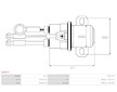 Pomocný spínač startéru - Mitsubishi M9T62671