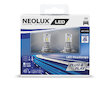 LED H7 12V 10W PX26d LED Headlight 6500K Cool White Neolux N499DWBS-2SCB