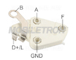 Regulátor alternátoru Delco 3472042 / 9315303