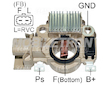 Regulátor alternátoru Mitsubishi A3TG4091