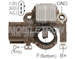 Regulátor alternátoru Mitsubishi A6T41491 / F3LY10316A