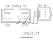 Regulátor dobíjení - Kawasaki 210662071