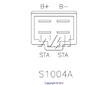 Regulátor dobíjení - Kawasaki, Shindengen SH565-12