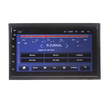 2DIN autorádio s 7 LCD, Android 8.1, WI-FI, GPS, Mirror link, Bluetooth, 2x USB, STM 80824A