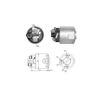 Spínač startéru 36100-2G100 Valeo 1198988