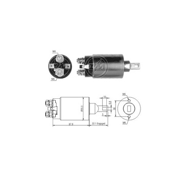 Spínač startéru ZM - Mando MG122565