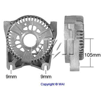 Přední víko alternátoru - Ford F5OU-10300-FB  RC 232365