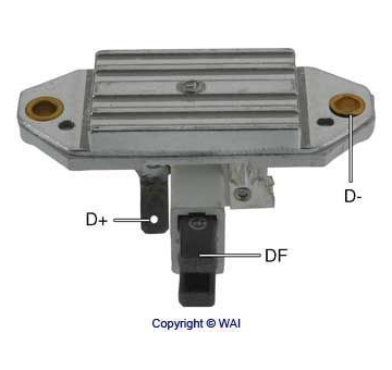 Regulátor napětí alternátoru Iskra 16.125.139