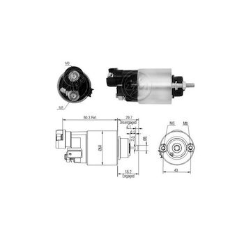 Spínač startéru ZM - Denso 428000-3390