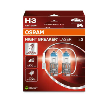 Zarovka, odbocovaci svetlomet ams-OSRAM 64151NL-2HB