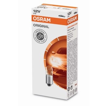 Autožárovka Osram 12V 2W BA9s OS3796