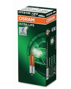 Autožárovka Osram Ultra Life HY21W 12V BAY9s OS 64137ULT