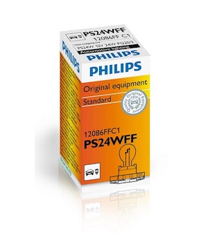 Autožárovka - Philips 12V 24W PS24W PG20/3 PH 12086FFC1