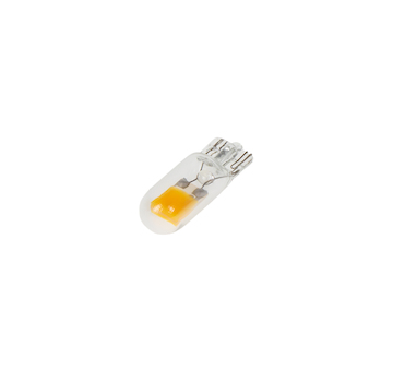 COB LED T10 teplá bílá, 12V, celosklo, STM 95COB-T10-3W