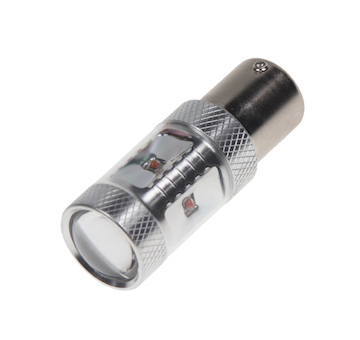 CREE LED BA15S 12-24V, 30W (6x5W) červená, STM 95C-BA15S-30WR