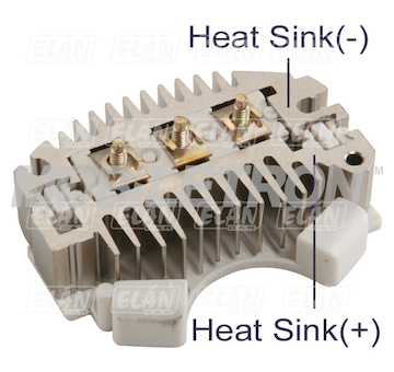 Diodový blok alternátoru Delco 1105367 / 1984454
