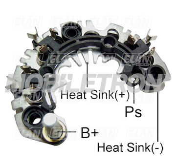 Diodový blok alternátoru Magneti Marelli 63625002 / 63321292